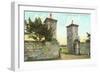 Old City Gates, St. Augustine, Florida-null-Framed Art Print