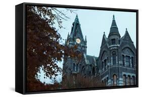 Old City Hall in Downtonw of Richmond-benkrut-Framed Stretched Canvas