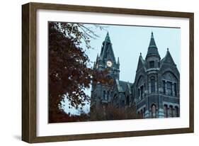 Old City Hall in Downtonw of Richmond-benkrut-Framed Photographic Print