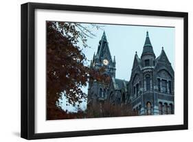 Old City Hall in Downtonw of Richmond-benkrut-Framed Photographic Print