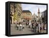 Old City Hall, Munich, Bavaria, Germany-Yadid Levy-Framed Stretched Canvas