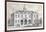 Old City Hall, New York, in 1776, from 'Valentine's Manual', Engraved by George Hayward, 1856-David Grim-Framed Giclee Print