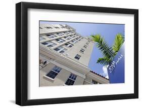 Old City Hall of Miami Beach, Washington Avenue, Miami South Beach, Art Deco District, Florida, Usa-Axel Schmies-Framed Photographic Print