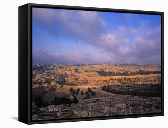 Old City, Jerusalem, Israel-Jon Arnold-Framed Stretched Canvas