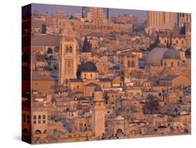 Old City of Jerusalem, Israel-Jon Arnold-Stretched Canvas