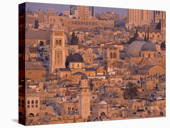 Old City of Jerusalem, Israel-Jon Arnold-Stretched Canvas