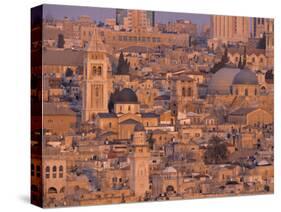 Old City of Jerusalem, Israel-Jon Arnold-Stretched Canvas