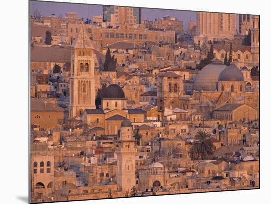 Old City of Jerusalem, Israel-Jon Arnold-Mounted Photographic Print