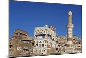 Old City of Sanaa, UNESCO World Heritage Site, Yemen, Middle East-Bruno Morandi-Mounted Photographic Print