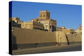 Old City of Sanaa, UNESCO World Heritage Site, Yemen, Middle East-Bruno Morandi-Stretched Canvas