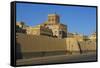 Old City of Sanaa, UNESCO World Heritage Site, Yemen, Middle East-Bruno Morandi-Framed Stretched Canvas