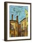 Old City Puildings-Leks-Framed Art Print