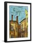 Old City Puildings-Leks-Framed Art Print