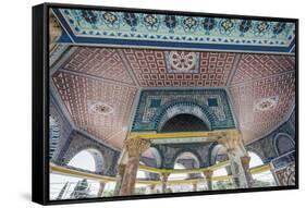 Old City, Temple Mount, Detail of the Dome of the Chain-Massimo Borchi-Framed Stretched Canvas