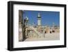 Old City, Temple Mount, the Summer Pulpit and a Minaret-Massimo Borchi-Framed Photographic Print