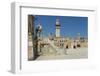 Old City, Temple Mount, the Summer Pulpit and a Minaret-Massimo Borchi-Framed Photographic Print