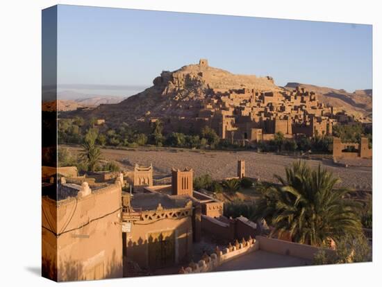 Old City, the Location for Many Films, Ait Ben Haddou, UNESCO World Heritage Site, Morocco-Ethel Davies-Stretched Canvas