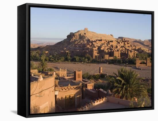Old City, the Location for Many Films, Ait Ben Haddou, UNESCO World Heritage Site, Morocco-Ethel Davies-Framed Stretched Canvas