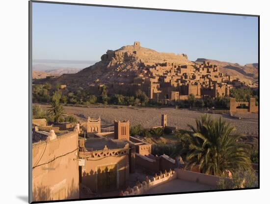 Old City, the Location for Many Films, Ait Ben Haddou, UNESCO World Heritage Site, Morocco-Ethel Davies-Mounted Photographic Print