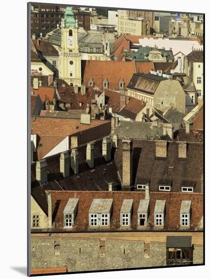 Old City Wall and City, Bratislava, Slovakia-Upperhall-Mounted Photographic Print