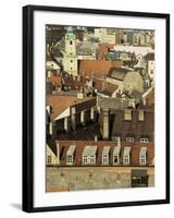 Old City Wall and City, Bratislava, Slovakia-Upperhall-Framed Photographic Print