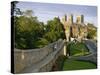 Old City Wall and York Minster, York, Yorkshire, England, United Kingdom, Europe-Scholey Peter-Stretched Canvas