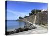 Old City Wall, UNESCO World Heritage Site, Old San Juan, San Juan, Puerto Rico, West Indies, USA-Wendy Connett-Stretched Canvas