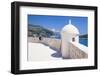 Old City walls and view of coast, Dubrovnik Old Town, UNESCO World Heritage Site, Dubrovnik, Dalmat-Neale Clark-Framed Photographic Print
