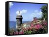 Old City Walls, Old San Juan, Puerto Rico-David Herbig-Framed Stretched Canvas