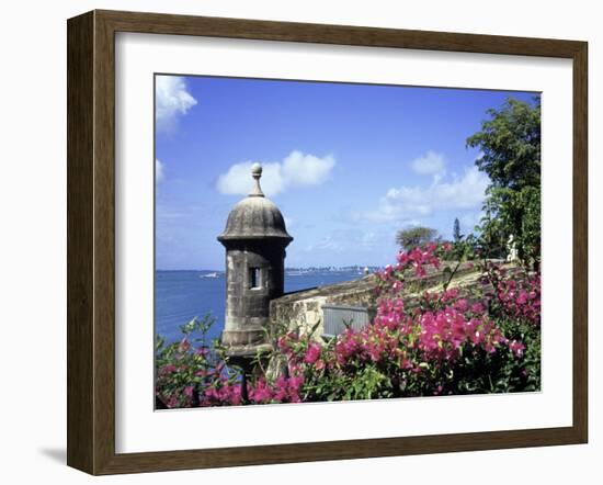 Old City Walls, Old San Juan, Puerto Rico-David Herbig-Framed Photographic Print