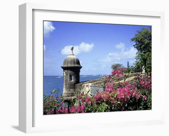 Old City Walls, Old San Juan, Puerto Rico-David Herbig-Framed Photographic Print