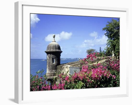 Old City Walls, Old San Juan, Puerto Rico-David Herbig-Framed Photographic Print