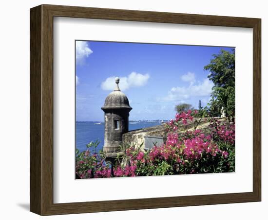 Old City Walls, Old San Juan, Puerto Rico-David Herbig-Framed Photographic Print