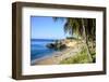 Old City Walls on the Coast in the Old Town of Santo Domingo, Dominican Republic, West Indies-Michael Runkel-Framed Photographic Print