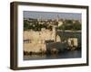 Old City Walls, Rhodes, Dodecanese, Greek Islands, Greece, Europe-Richardson Rolf-Framed Photographic Print