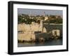 Old City Walls, Rhodes, Dodecanese, Greek Islands, Greece, Europe-Richardson Rolf-Framed Photographic Print