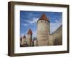 Old City Walls, Tallinn, Estonia-Walter Bibikow-Framed Photographic Print