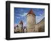 Old City Walls, Tallinn, Estonia-Walter Bibikow-Framed Photographic Print