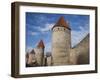 Old City Walls, Tallinn, Estonia-Walter Bibikow-Framed Photographic Print
