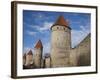 Old City Walls, Tallinn, Estonia-Walter Bibikow-Framed Photographic Print