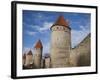 Old City Walls, Tallinn, Estonia-Walter Bibikow-Framed Photographic Print