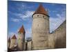 Old City Walls, Tallinn, Estonia-Walter Bibikow-Mounted Photographic Print