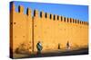 Old City Walls, Tiznit, Morocco, North Africa, Africa-Neil-Stretched Canvas