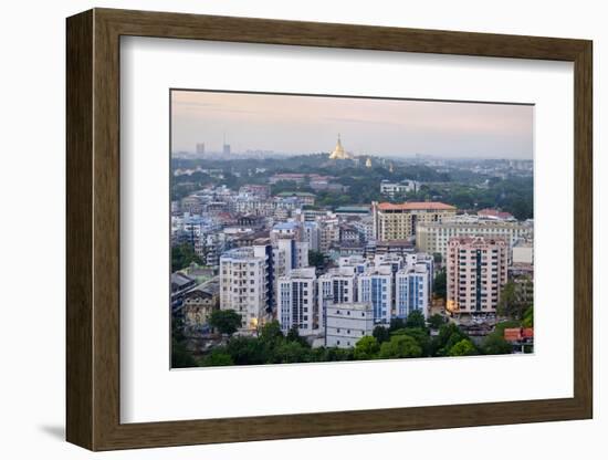 Old City, Yangon (Rangoon), Myanmar (Burma), Asia-Nathalie Cuvelier-Framed Photographic Print