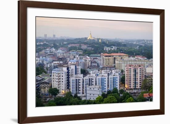 Old City, Yangon (Rangoon), Myanmar (Burma), Asia-Nathalie Cuvelier-Framed Photographic Print