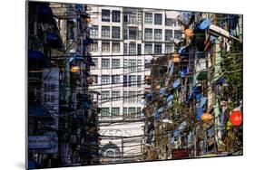 Old City, Yangon (Rangoon), Myanmar (Burma), Asia-Nathalie Cuvelier-Mounted Photographic Print