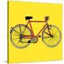 Old Classic Bike Illustration-alvaroc-Stretched Canvas