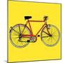 Old Classic Bike Illustration-alvaroc-Mounted Premium Giclee Print