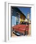 Old Classic Chevy on Cobblestone Street of Trinidad, Cuba-Bill Bachmann-Framed Photographic Print