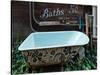 Old clawfoot bathtub in Chinese American Town, Locke, Sacramento�San Joaqui-null-Stretched Canvas